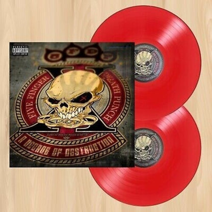 Five Finger Death Punch - A Decade Of Destruction - Crimson Red [Explicit Content] (Vinyl)