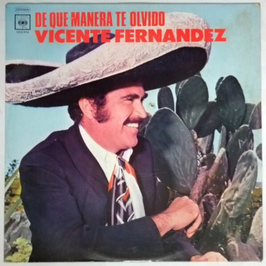 Vicente Fernández - De Que Manera Te Olvido (Viynl)