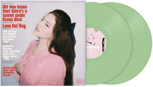 Lana Del Rey - Did You Know That There's A Tunnel Under Ocean Blvd (Light Green 2 LP/ Alt. Cover) (Vinyl)
