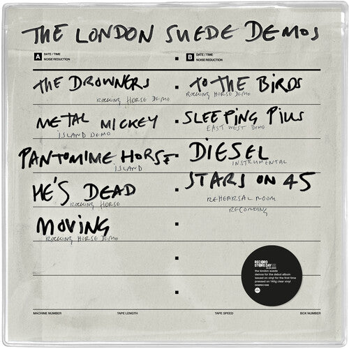 The London Suede - Demos - Limited 140-Gram Clear Vinyl [Import]  (RSD '23 Vinyl)