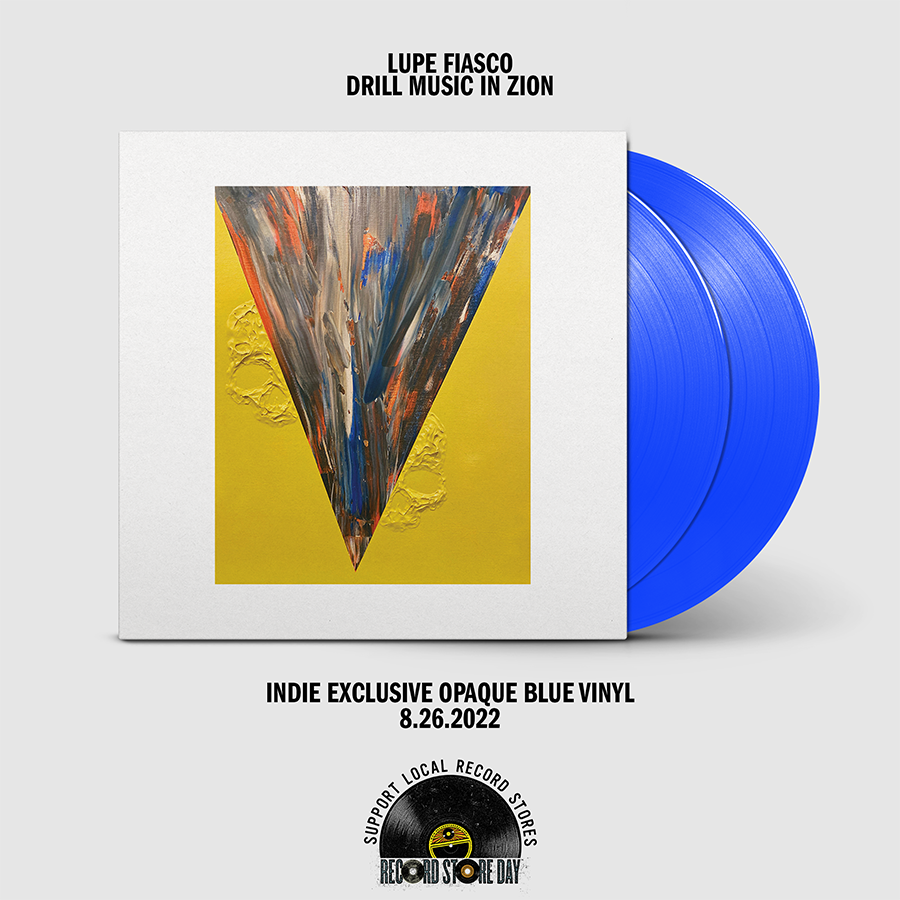 Lupe Fiasco - Drill Music In Zion ( Blue Vinyl)