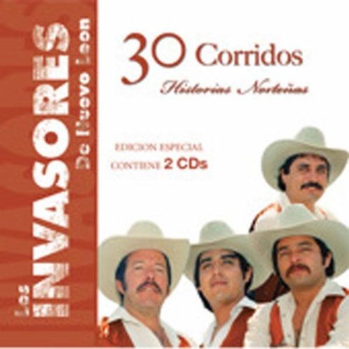 Los Invasores De Nuevo Leon - 30 Coridos Historias Norteñas (CD)