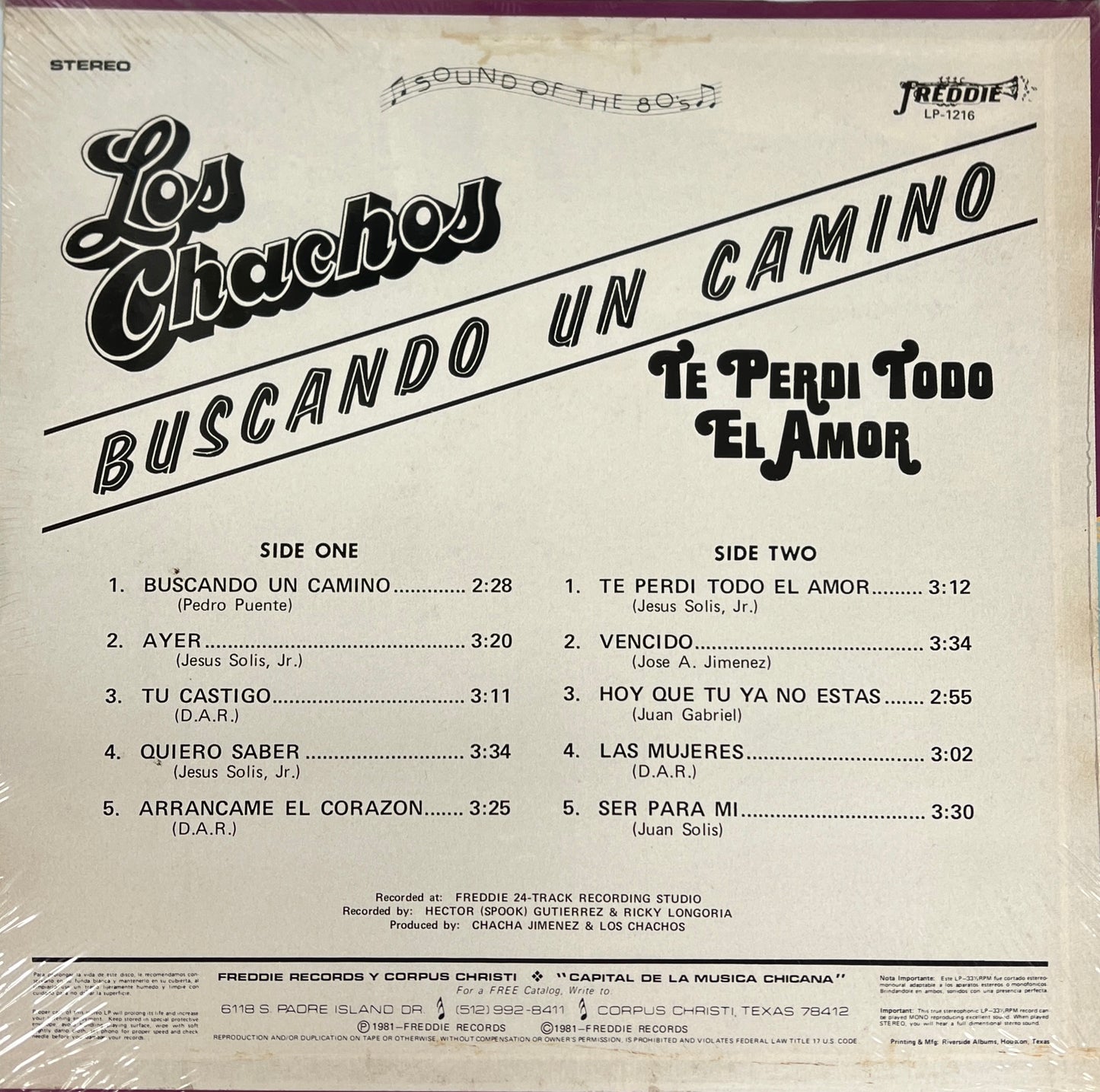 Los Chachos - Buscando Un Camino (Vinyl)