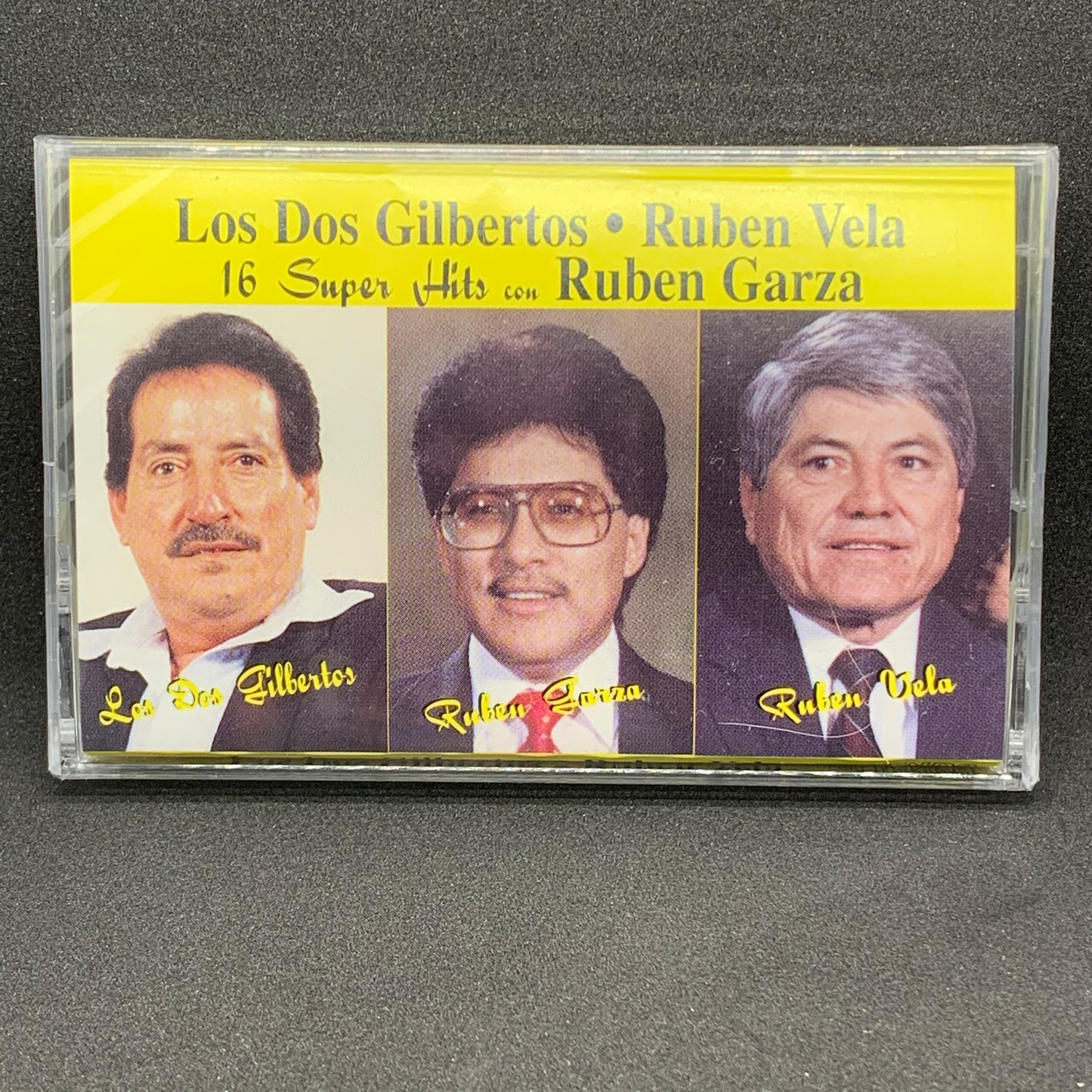 Los Dos Gilbertos | Ruben Vela | Ruben Garza - 16 Super Hits (Cassette)