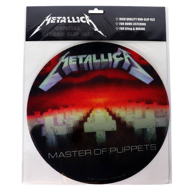 Metallica Master of Puppets Record Slipmat
