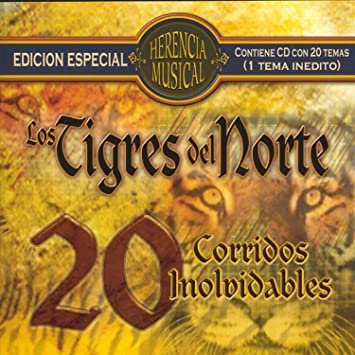 Los Tigres Del Norte - 20 Corridos Inolvidables (CD)