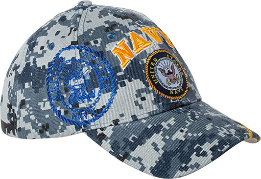 Gorra de béisbol bordada de la Marina de los Estados Unidos