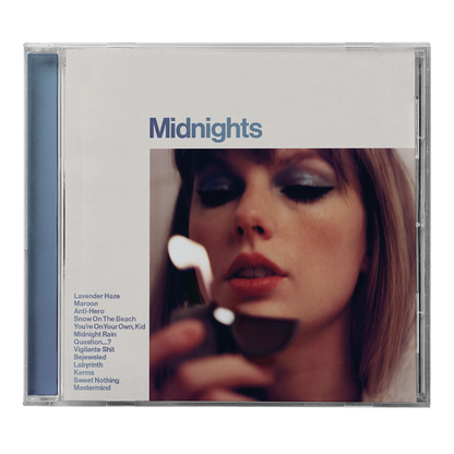 Taylor Swift - Midnights: Moonstone Blue (CD) Explicit