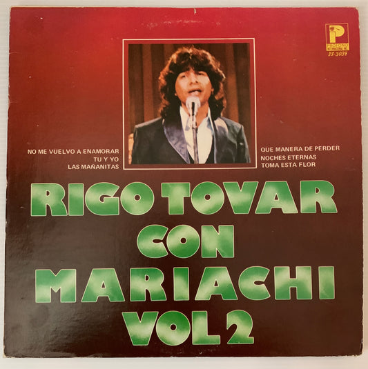 Rigo Tovar - con Mariachi Vol. 2 (Open Vinyl)