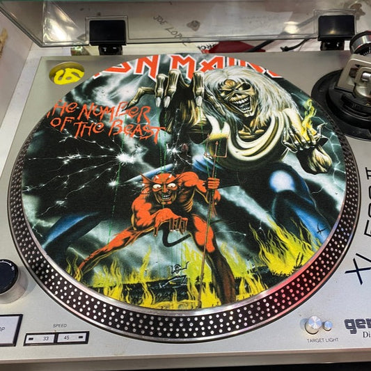 Iron Maiden  The Number of The Beast Slipmat