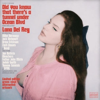 Lana Del Rey - Did You Know That There's A Tunnel Under Ocean Blvd (Light Green 2 LP/ Alt. Cover) (Vinyl)