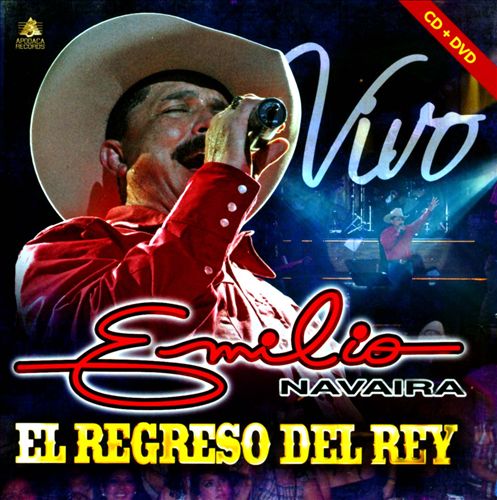 Emilio Navaira-Vivo! El Regreso Del Rey *2010 (CD/DVD)