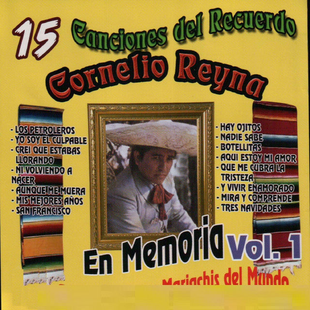 Cornelio Reyna - 15 Canciones Del Recuerdo (CD)