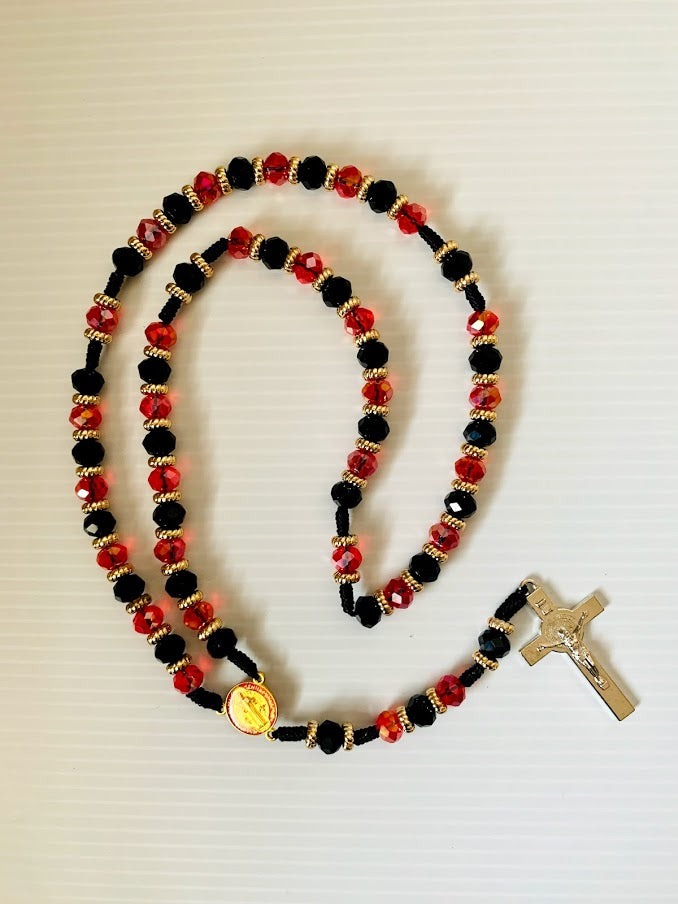 Rosary - Red Black (San Benito)