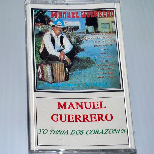 Manuel Guerrero - Yo Tenia Dos Corazones (Cassette) *1992
