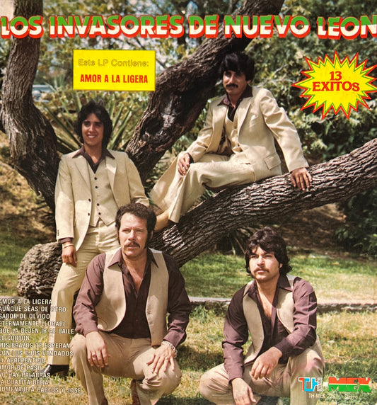 Los Invasores De Nuevo Leon - 13 Exitos (Vinyl)