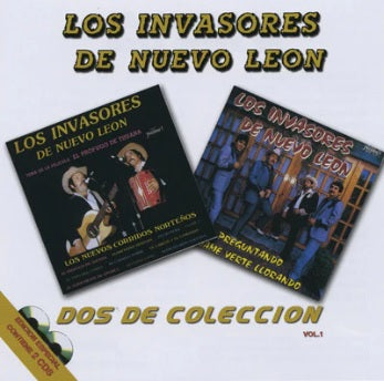 Los Invasores De Nuevo Leon - Dos De Coleccion Vol. 1 (CD)