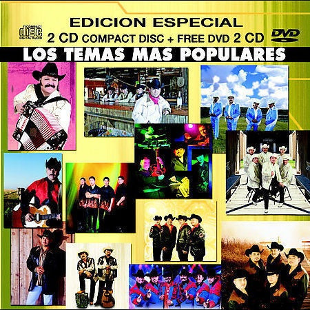 Los Temas Mas Populares - Varios Artistas (CD/DVD)