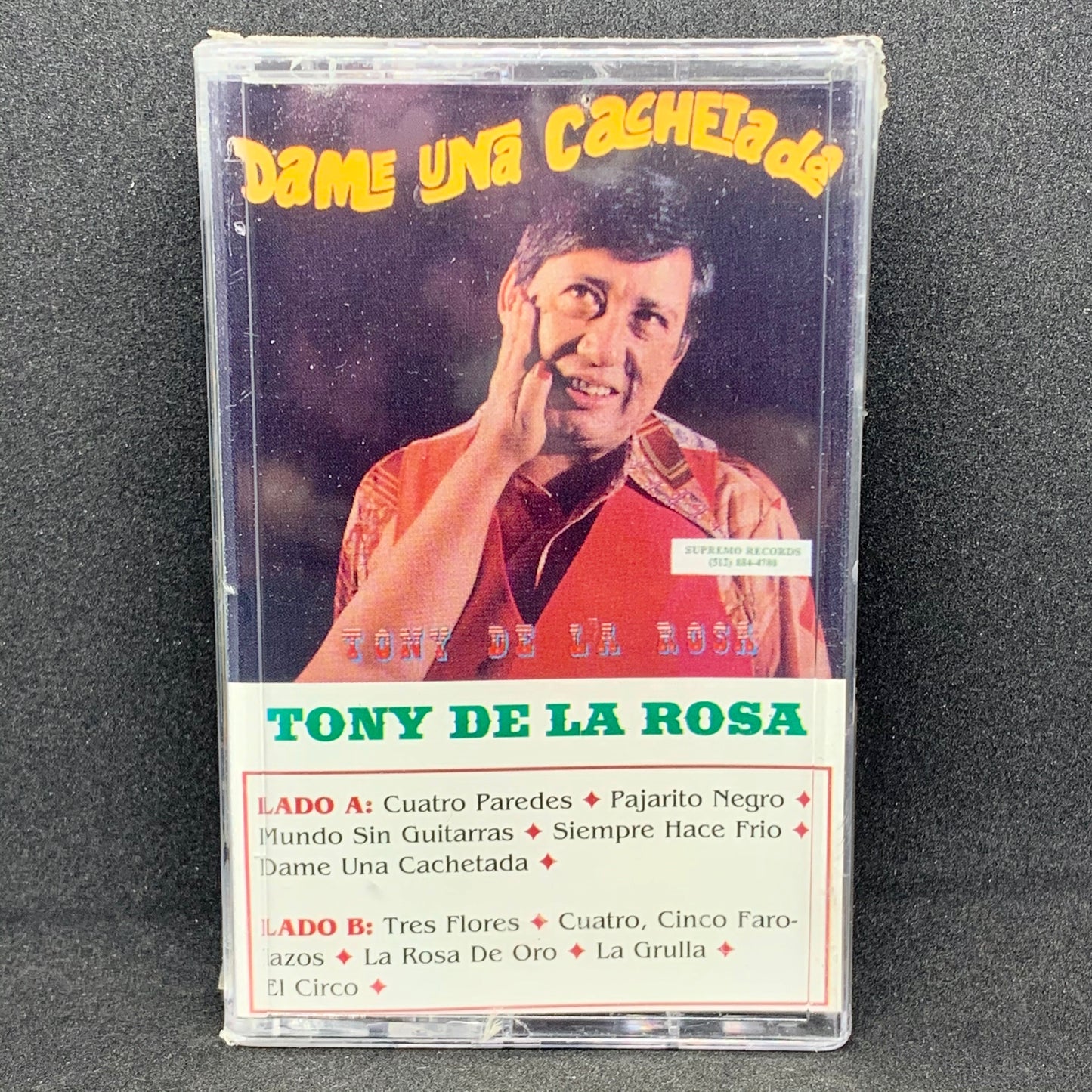 Tony De La Rosa - Dame Una Cachetada (Cassette)