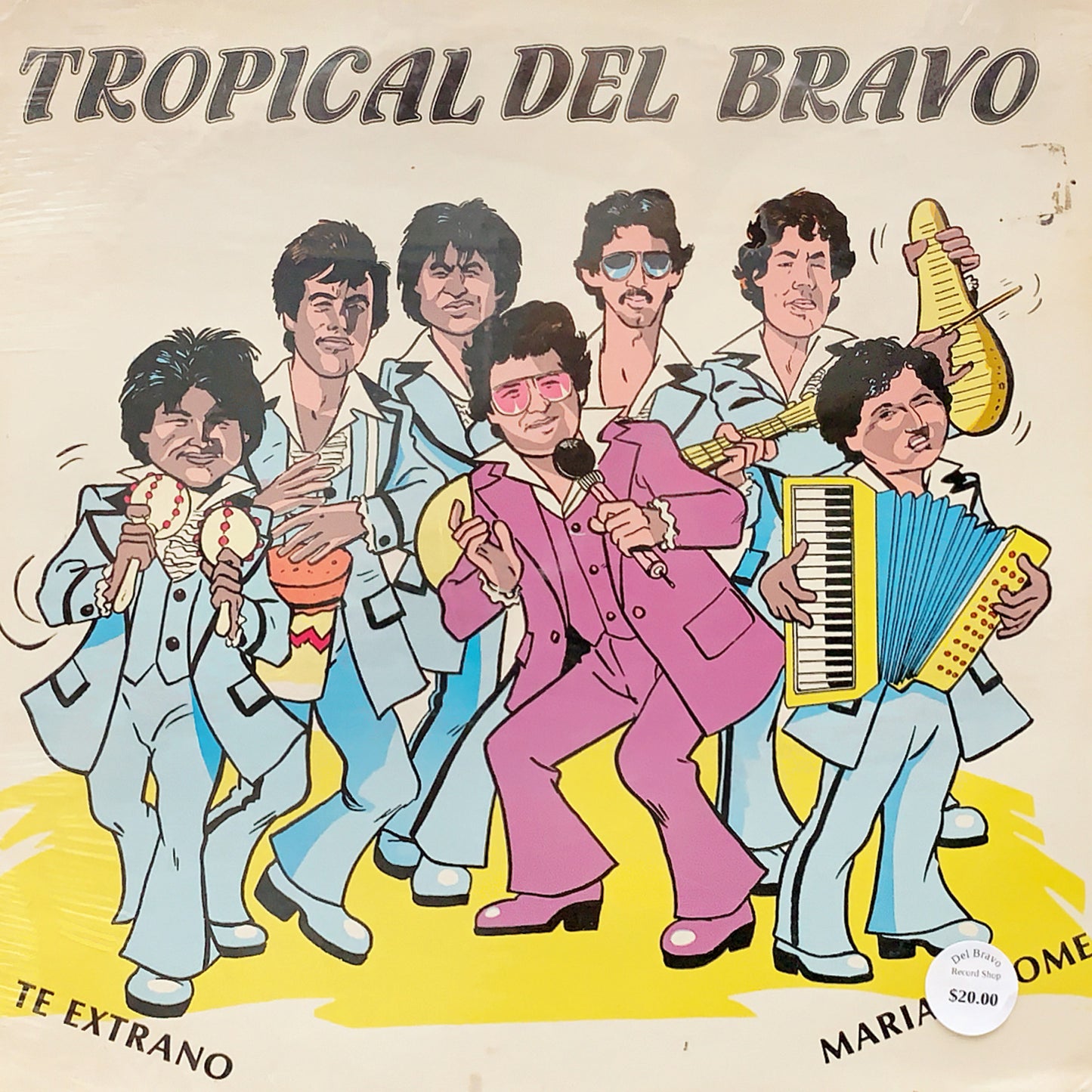 Tropical Del Bravo - Te Extraño | Maria Salome (Vinyl)