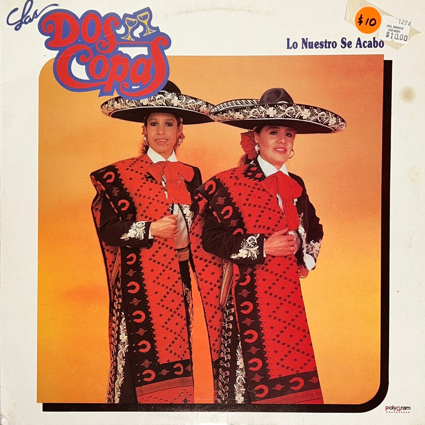 Las Dos Copas - Lo Nuestro Se Acabo (Open Vinyl)