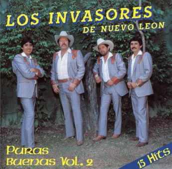 Los Invasores De Nuevo Leon - Puras Buenas Vol. 2 15 Hits (CD)
