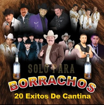 Solo Para Borrachos 20 Exitos - Various Artists (CD)