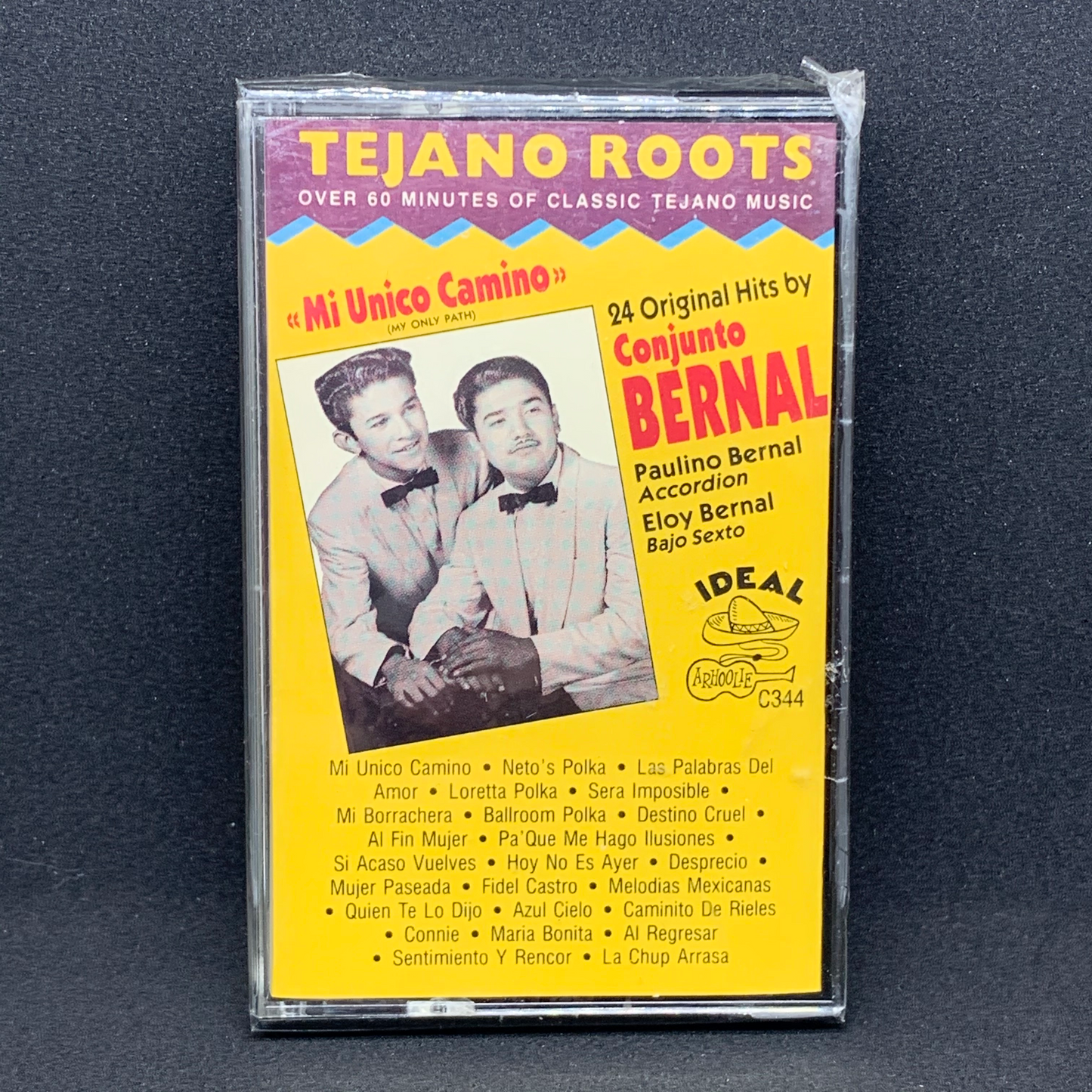 Conjunto Bernal - 24 Original Hits Mi Unico Camino (Cassette)