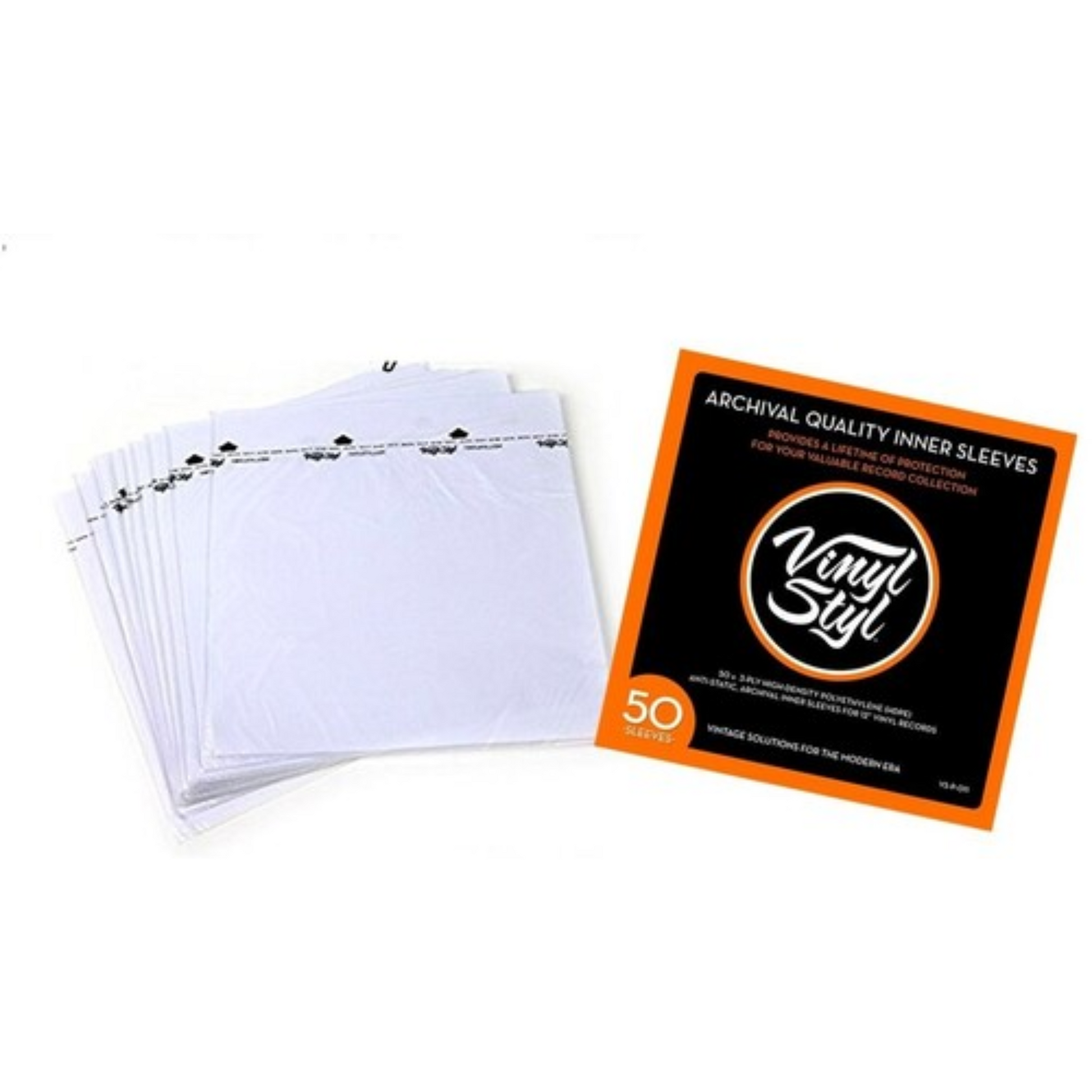Vinyl Record Protector Sleeves (50 Pack) Outer