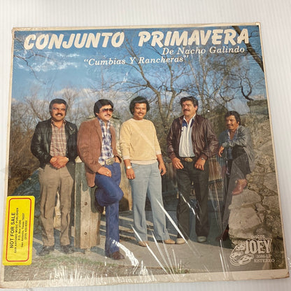 Conjunto Primavera De Nacho Galindo - "Cumbias Y Rancheras"  (Open Vinyl)