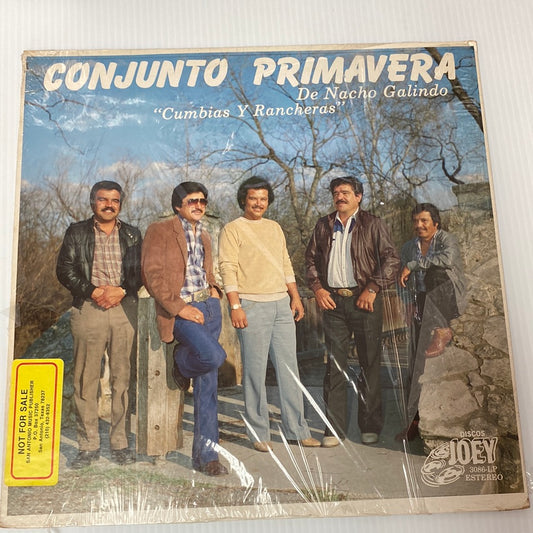 Conjunto Primavera De Nacho Galindo - "Cumbias Y Rancheras" (Vinyl)