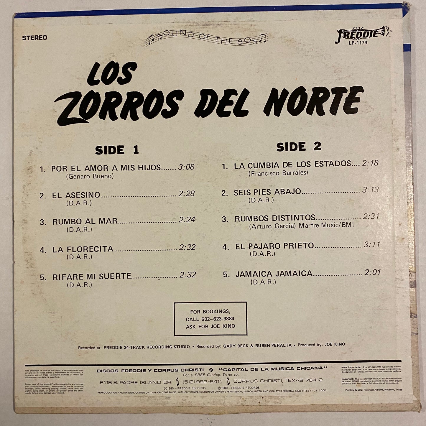 Los Zorros Del Norte - Por El Amor A Mis Hijos (Vinyl)