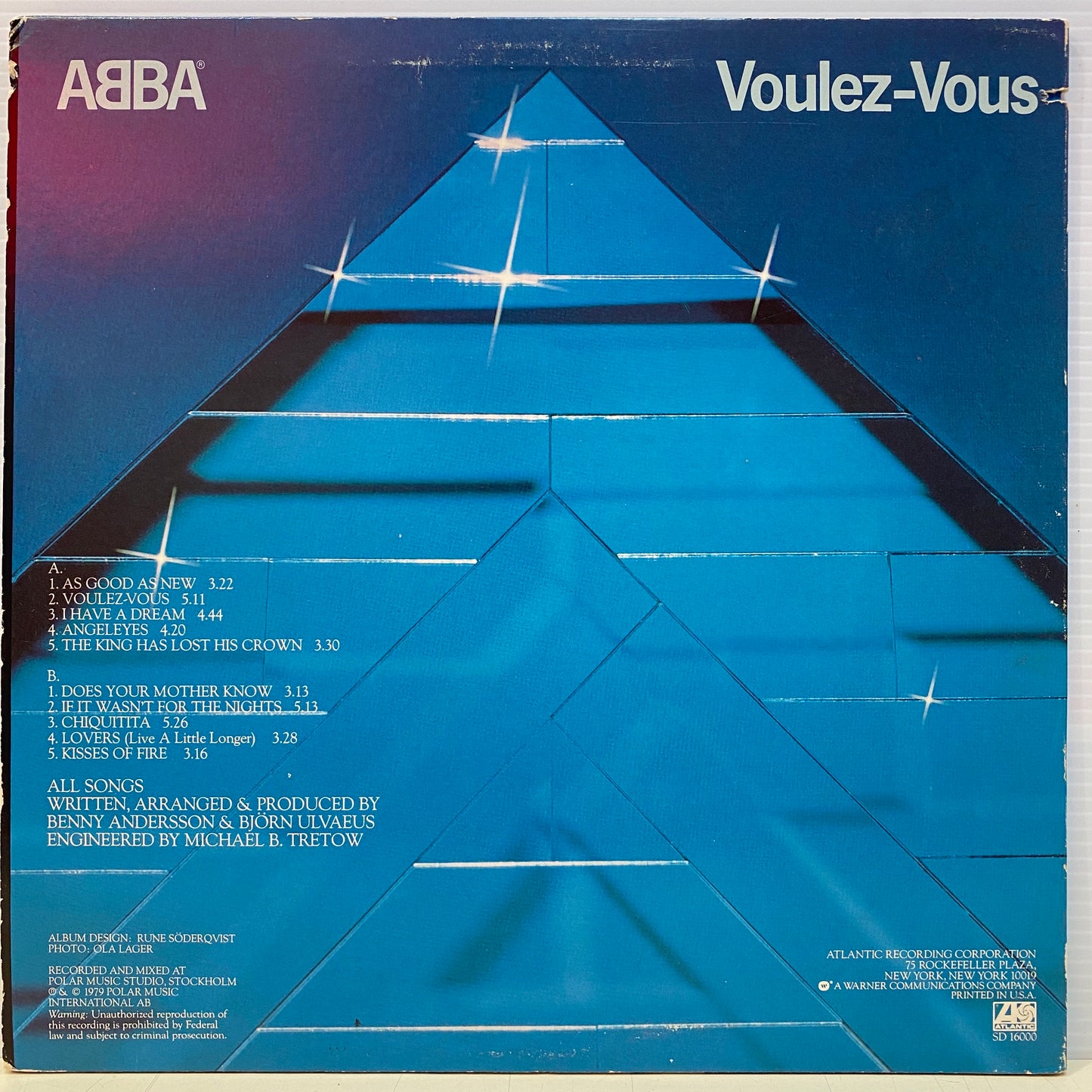 ABBA- Voulez -Vous (Open Vinyl)