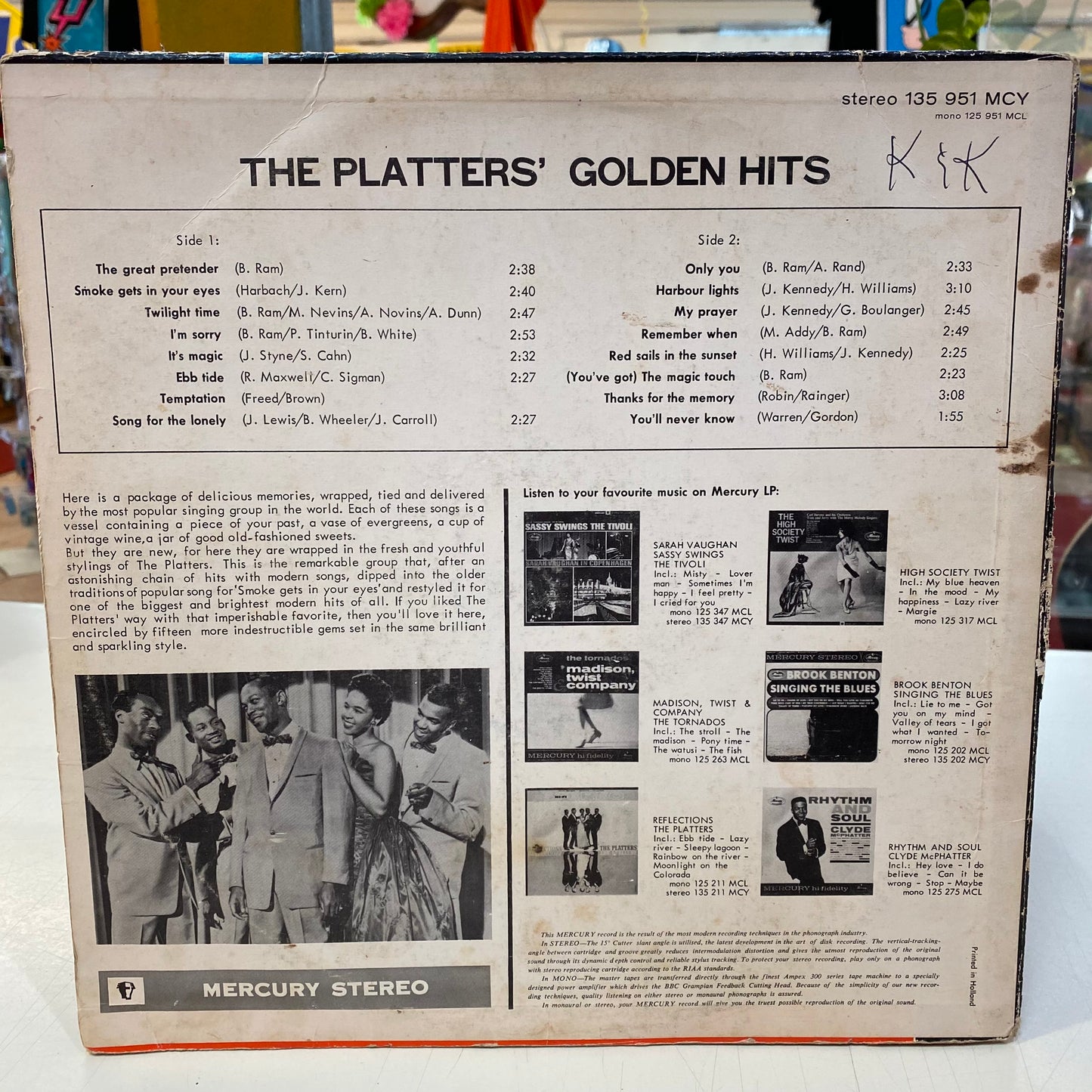 The Platters - The Platters Golden Hits (Vinilo) 