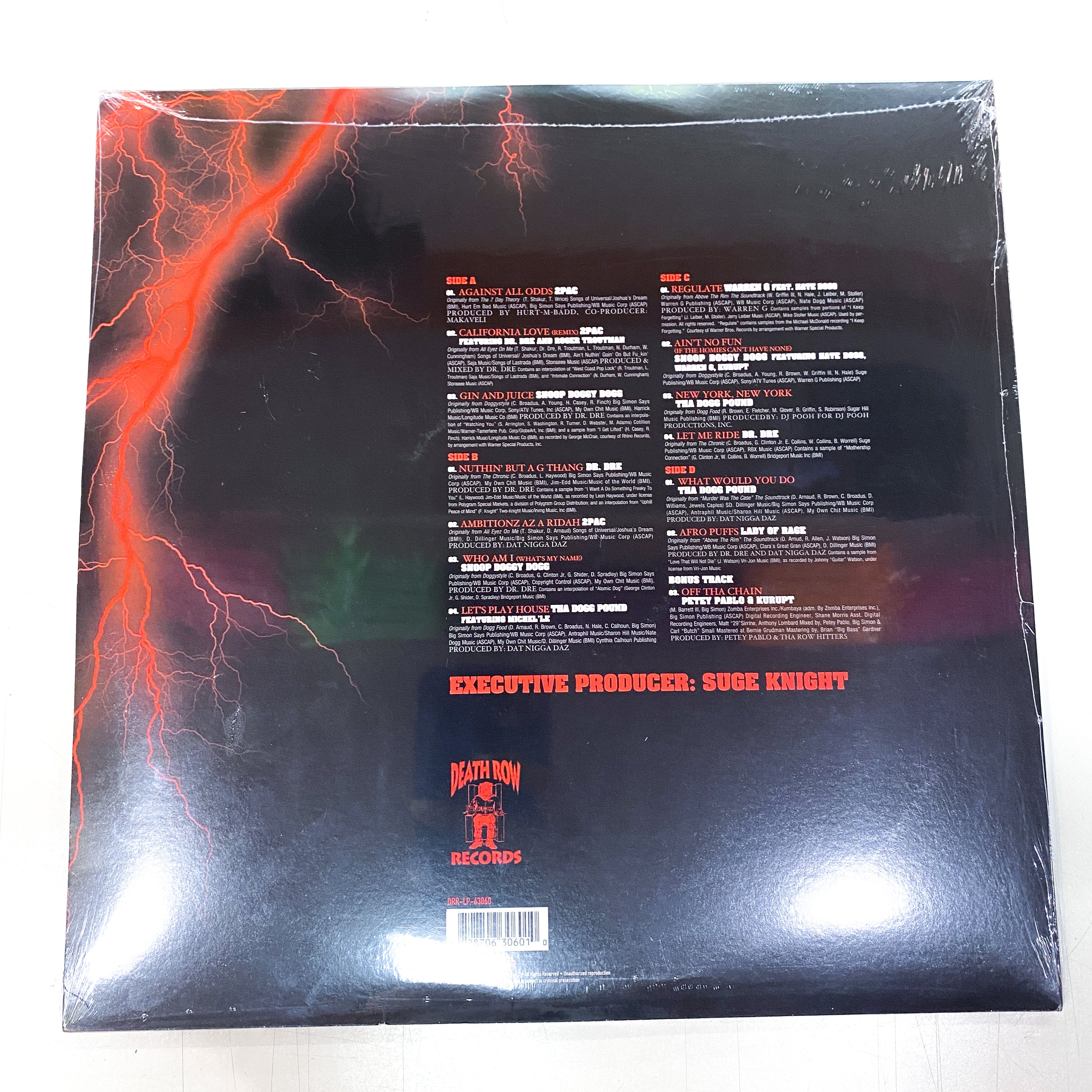 Very Best of Death Row Various Artist Vinyl Del Bravo Record