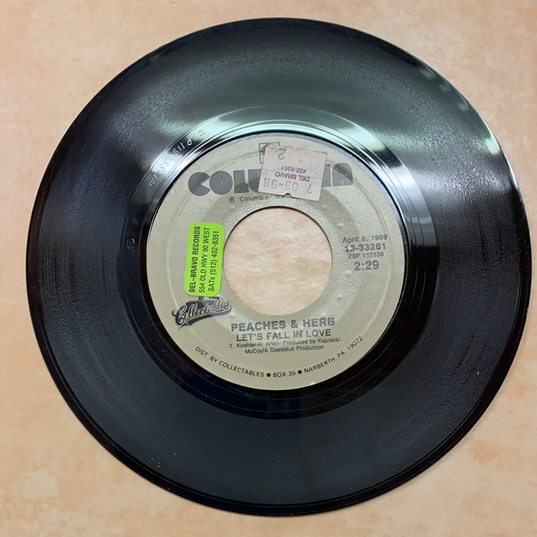 Peaches & Herb - Two Little Kids / Let’s Fall In Love (45)