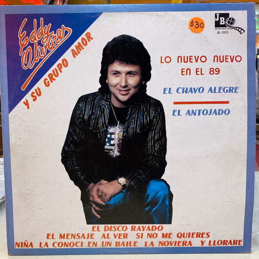 Eddy Olivares Y Su Grupo Amor - Lo Nuevo Nuevo En El '89 (Open Vinyl)