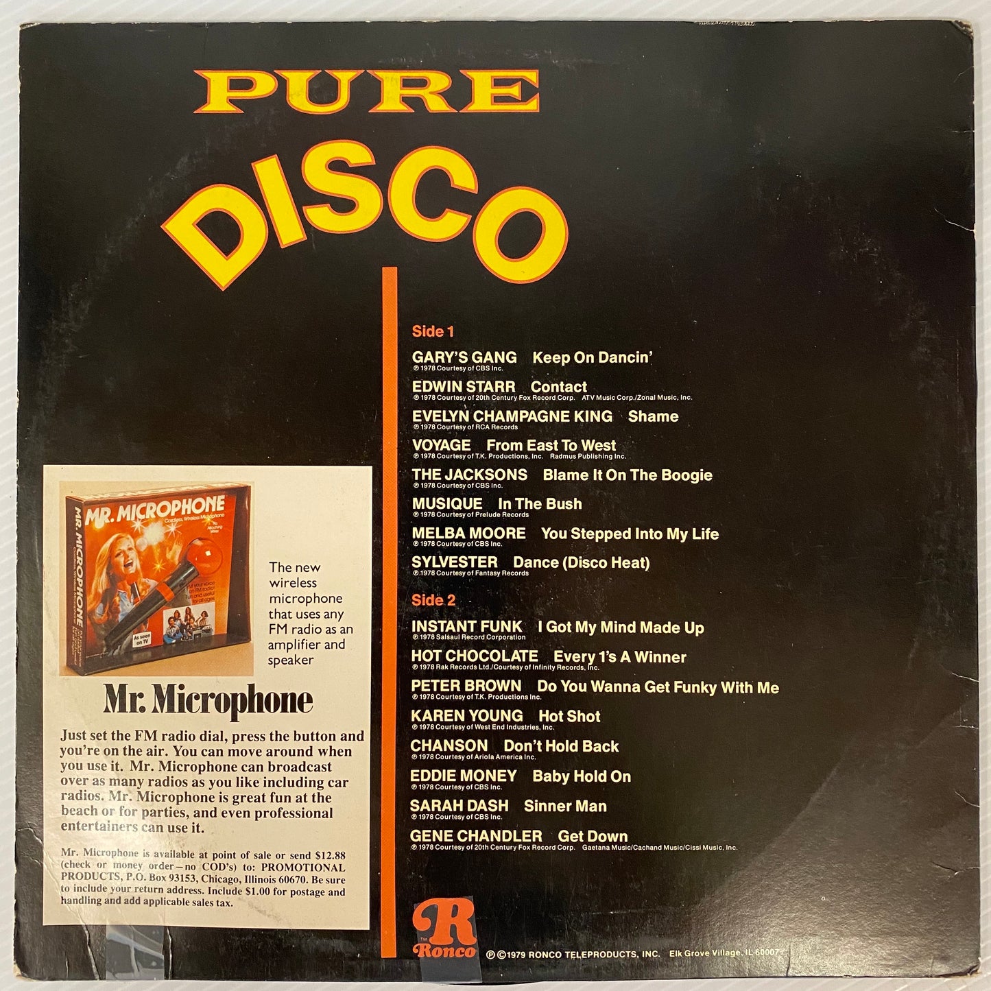 Pure Disco - Various Artists (Vinyl)
