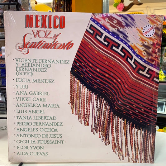 Mexico Voz Y Sentimiento - Varios Artistas (Vinilo)