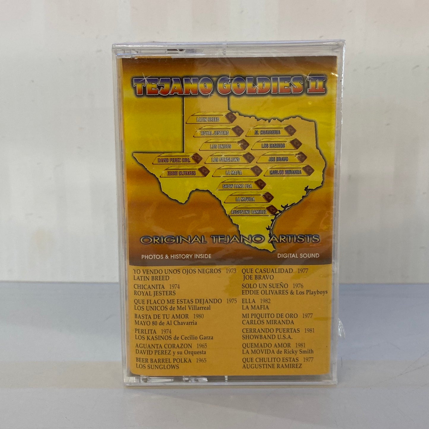 Tejano Goldies Vol. II - Various Artists (Cassette)