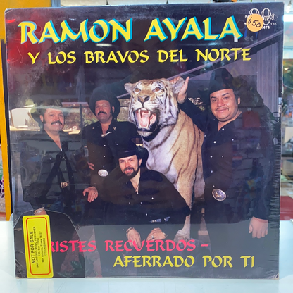 Ramon Ayala Y Los Bravos Del Norte - Tristes Recuerdos - Aferrado Por Ti (Vinyl)