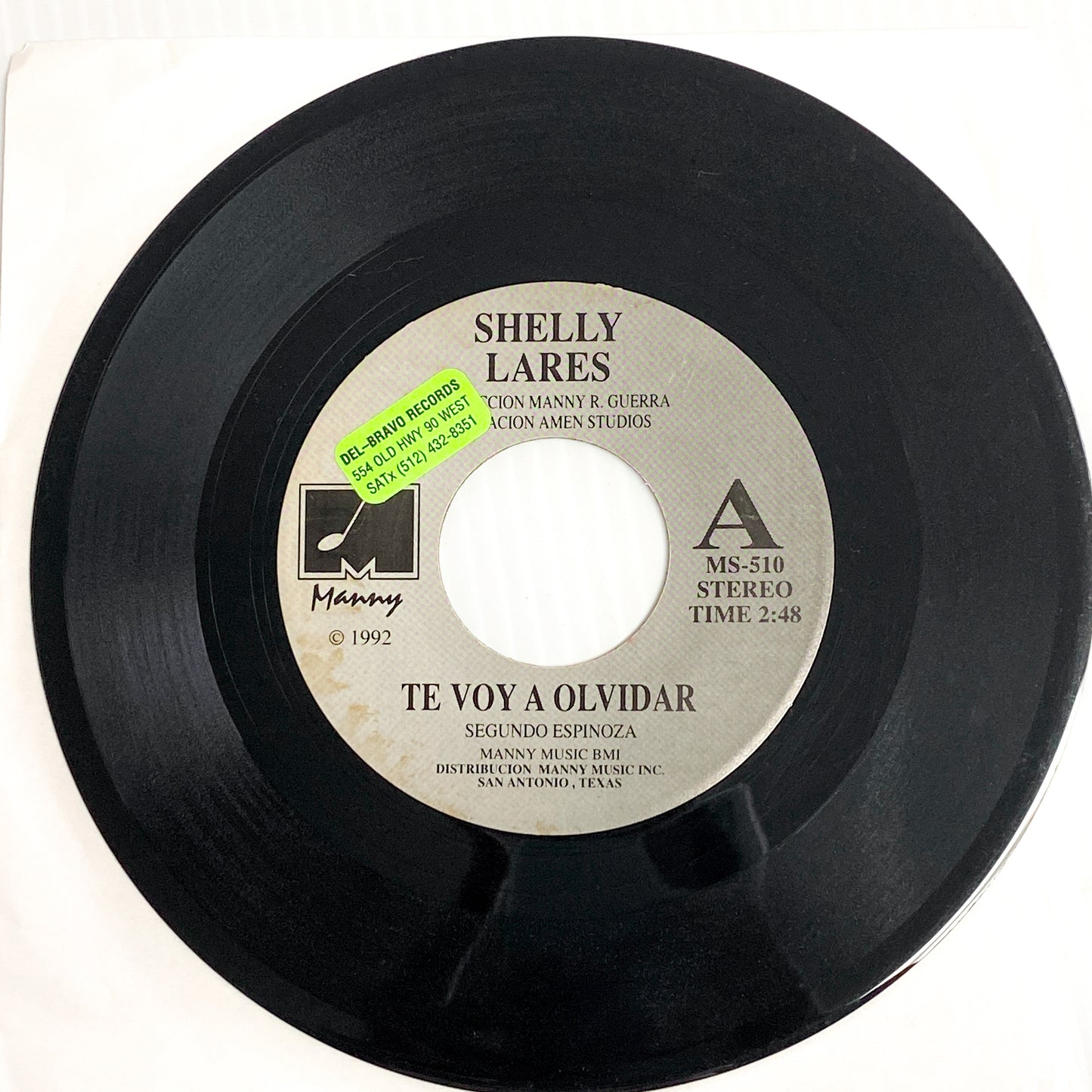 Shelly Lares - Ay, Amor/ Te Voy A Olvidar (Previously Owned 45 RPM)