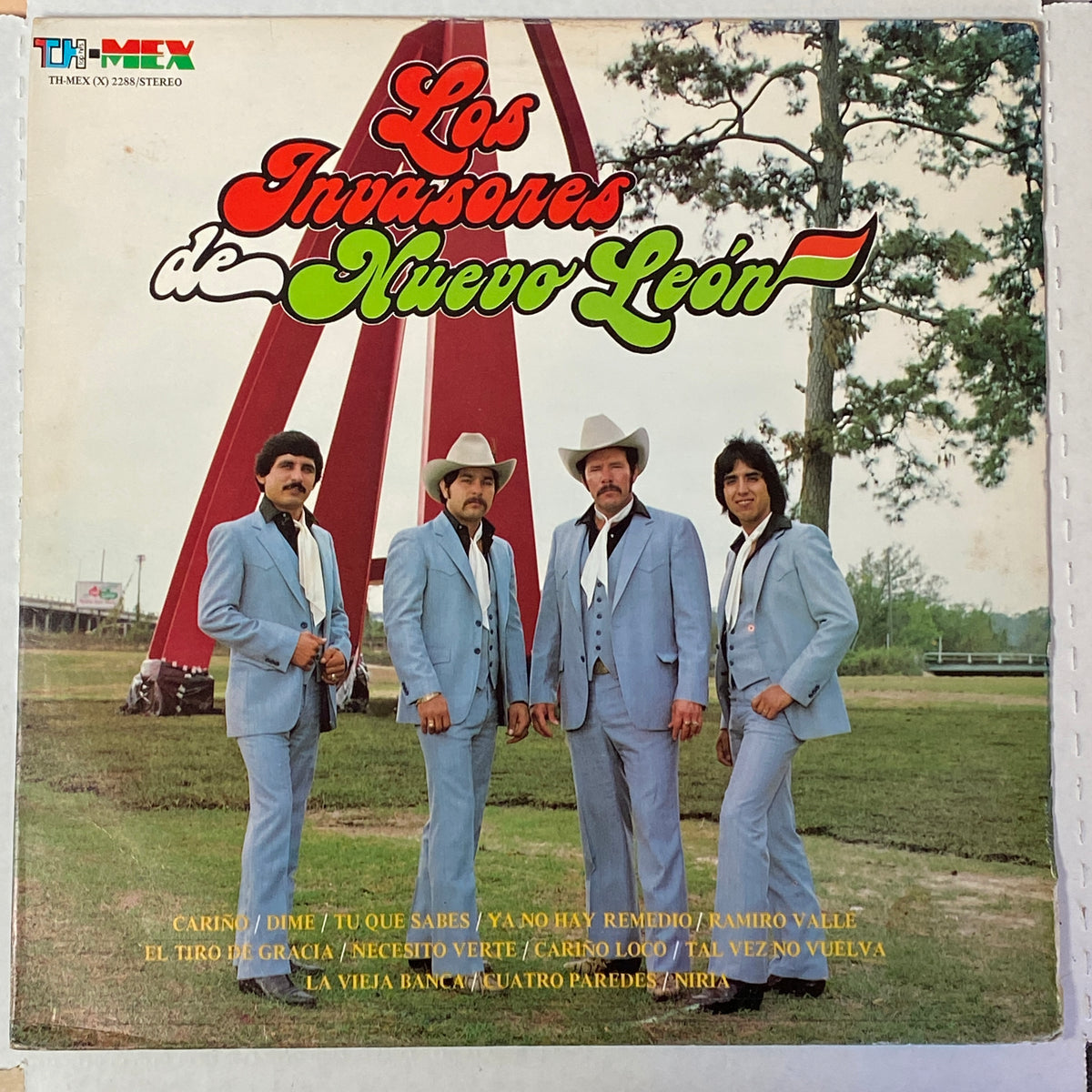Invasores Los Invasores De Nuevo Leon - Cariño (Open Vinyl) – Del Bravo Record Shop