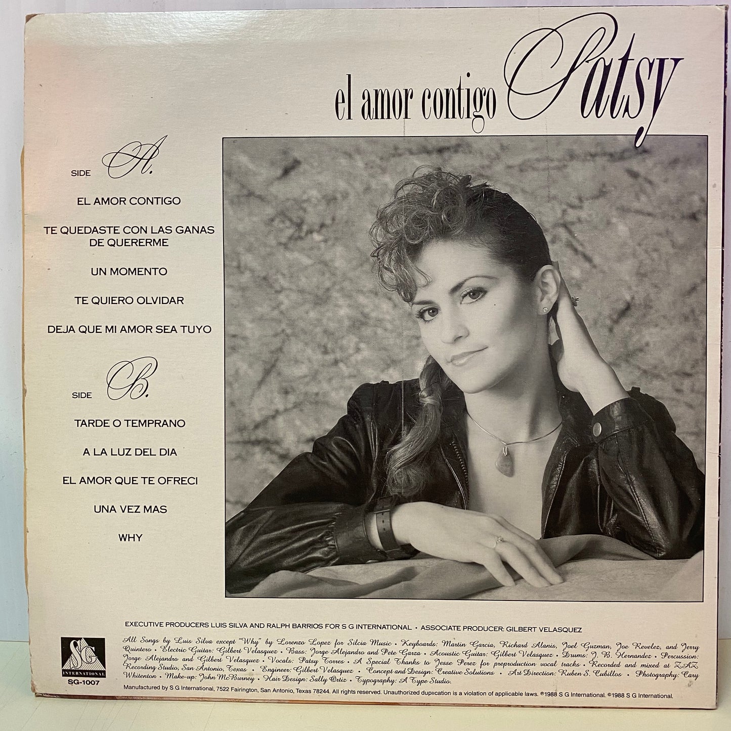 Patsy Torres - El Amor Contigo (Vinyl)