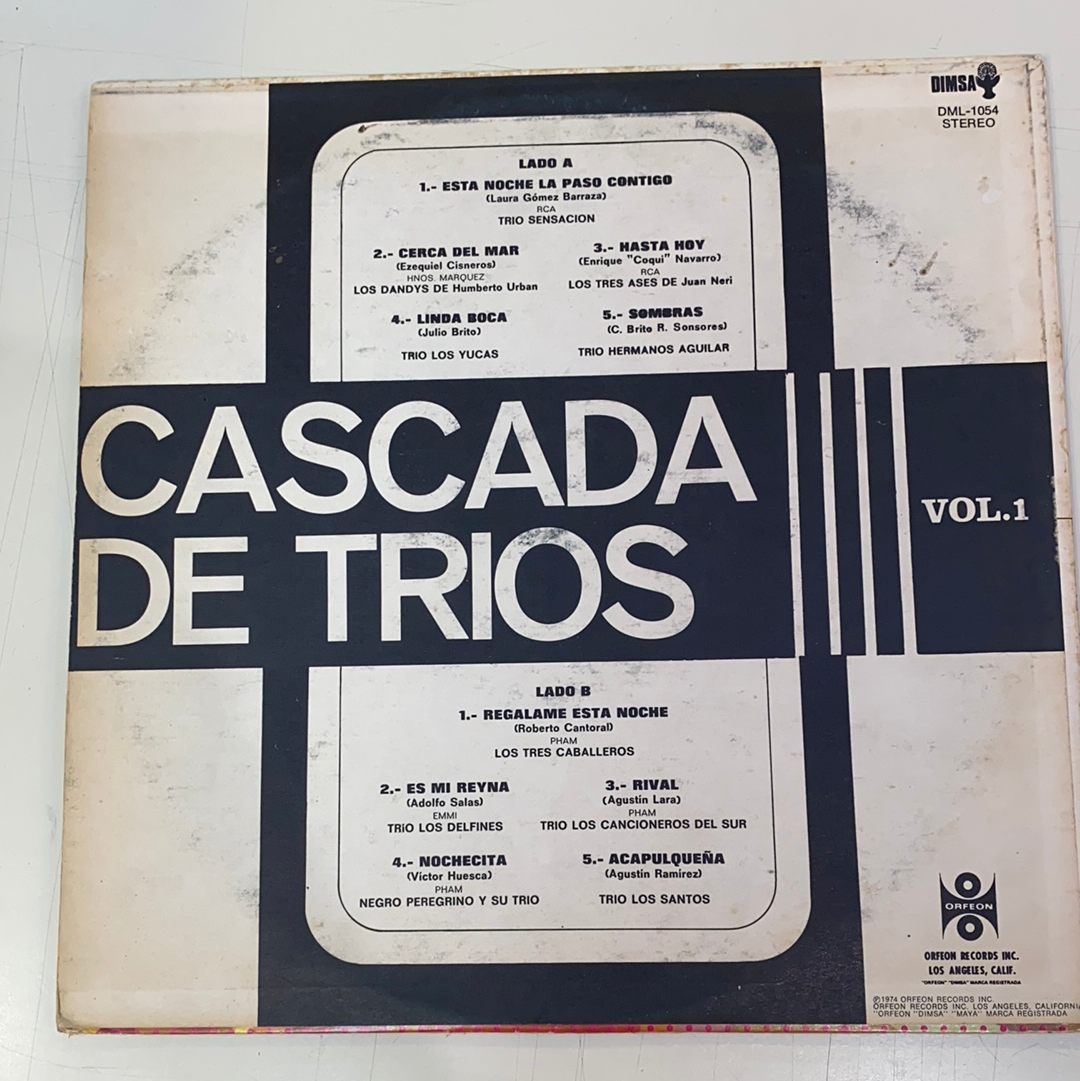 Cascada De Trios Vol. 1 - Various Artists (Vinyl)