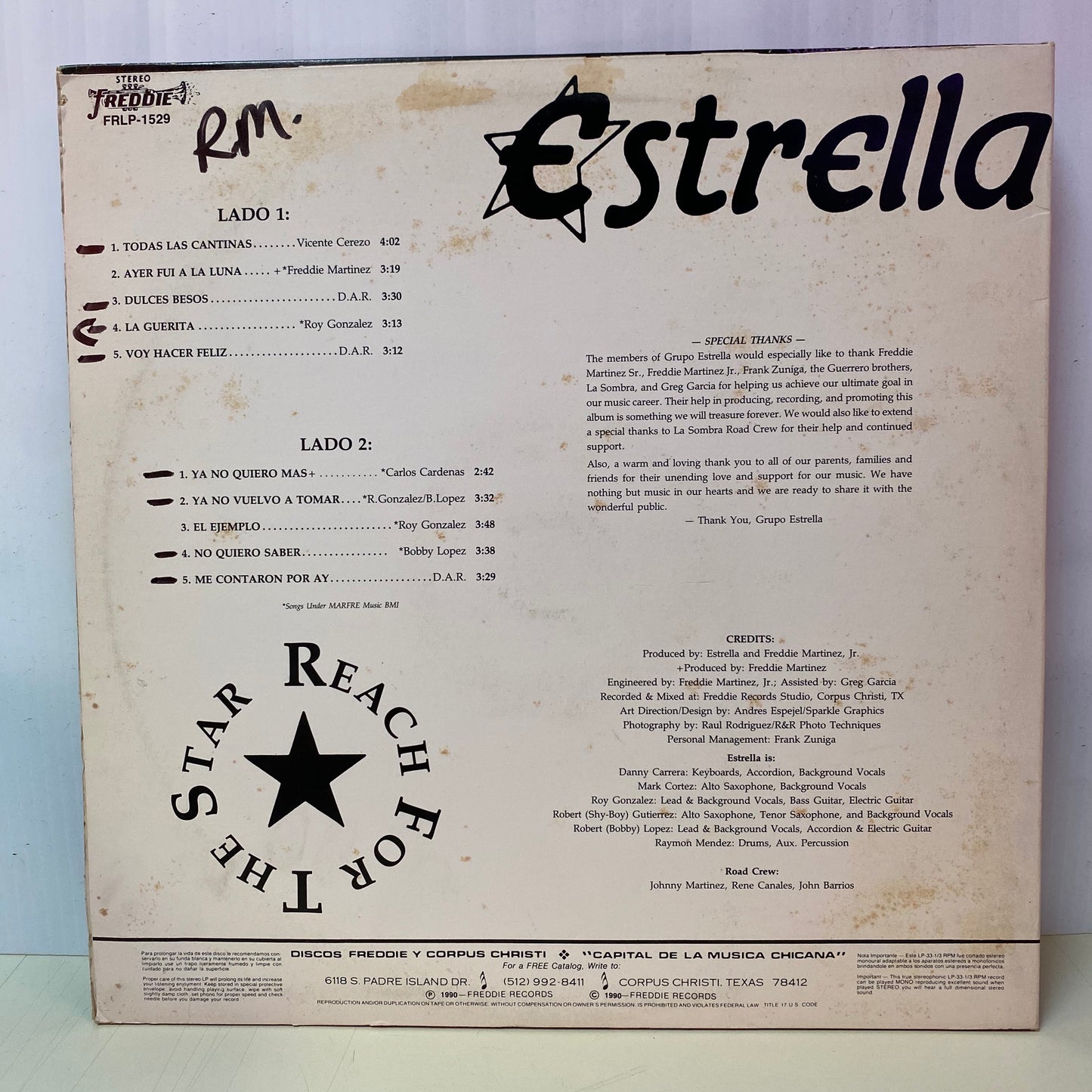 Estrella - Reach for the Star (Vinilo)