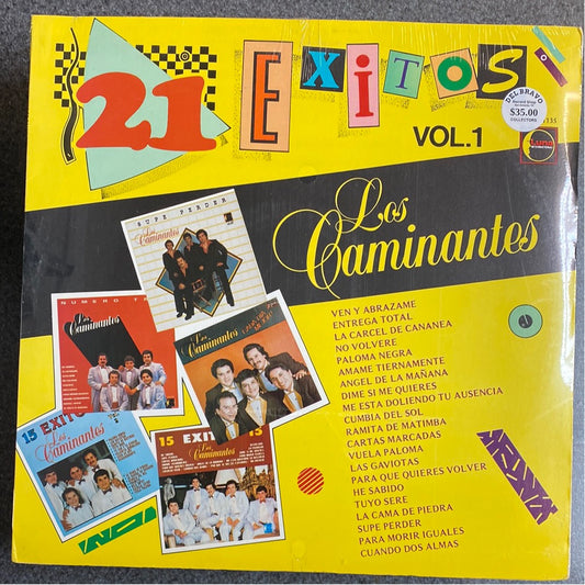 Los Caminantes - 21 Exitos Vol.1 (Vinyl)