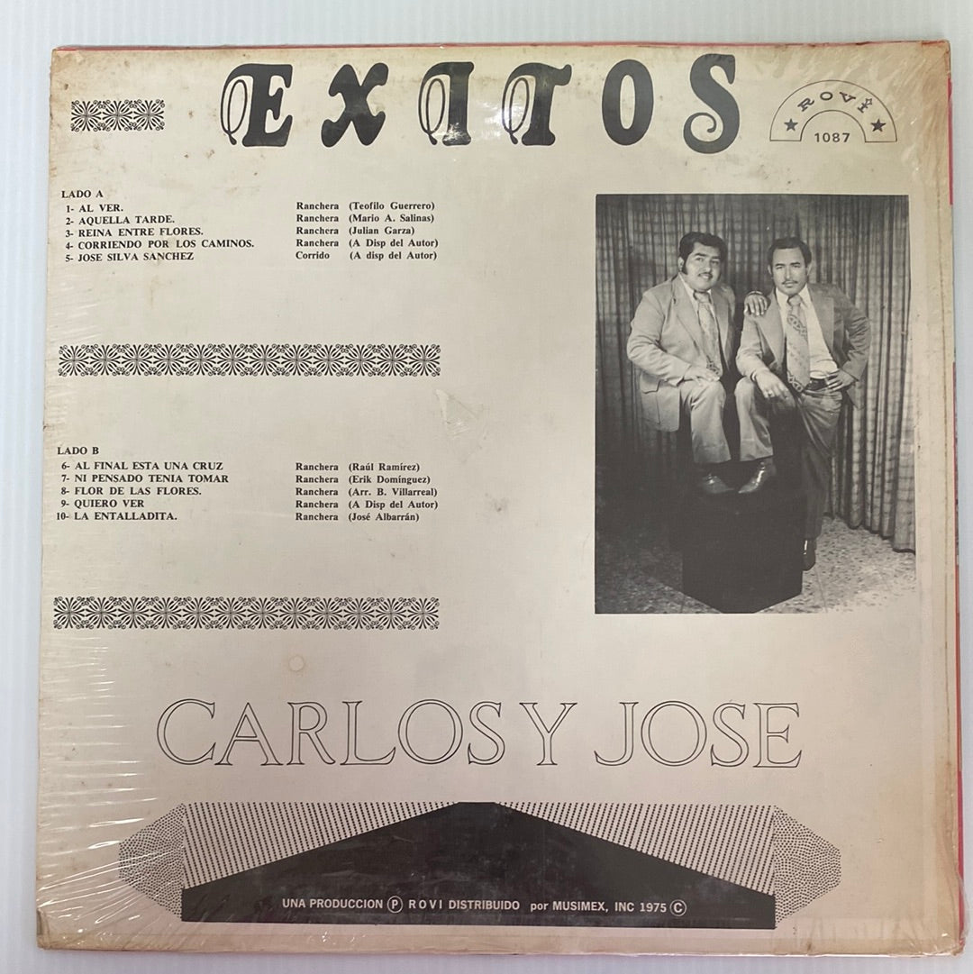 Carlos Y Jose – ¡Exitos Con Carlos Y Jose!  | Vinyl Record LP Album