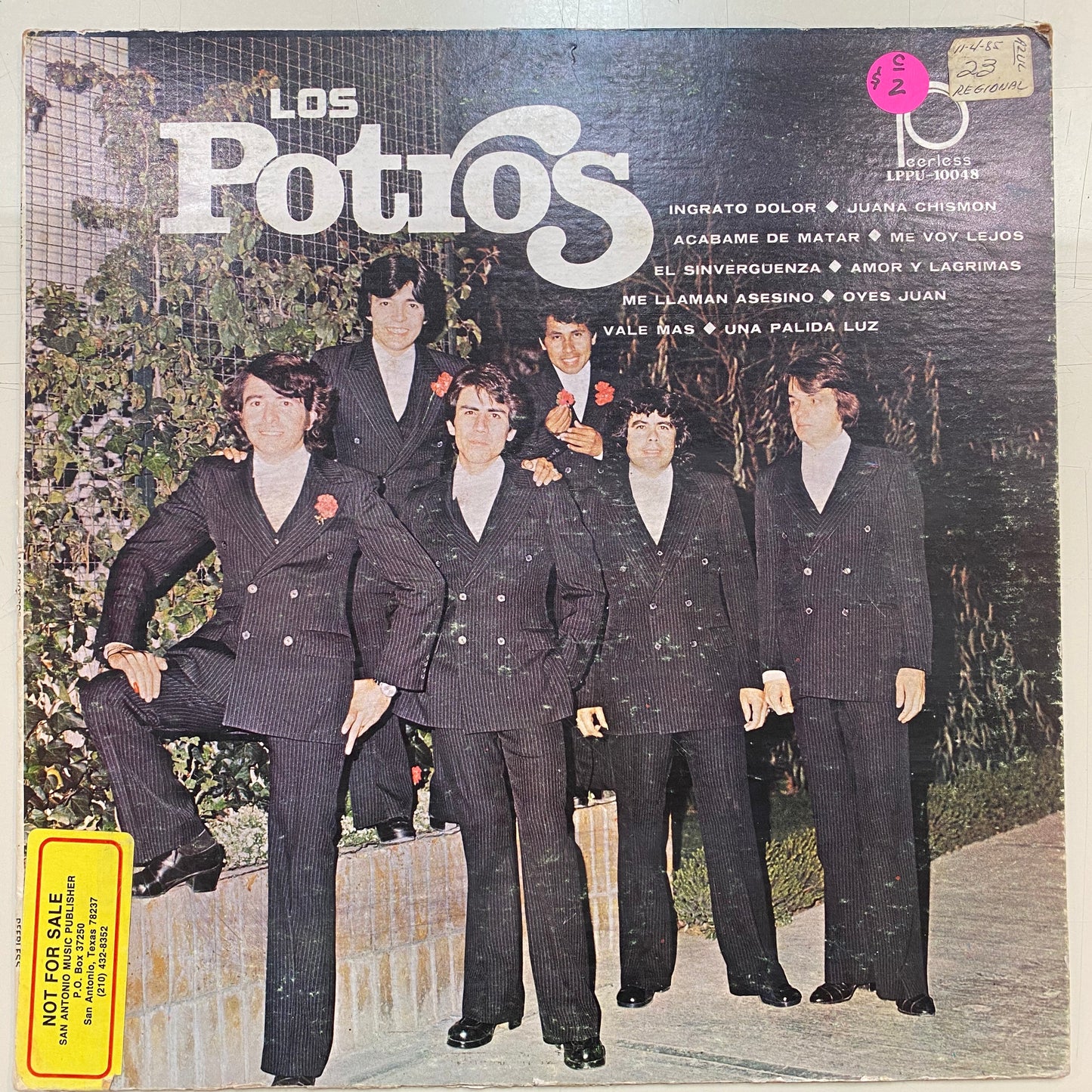Los Potros - Los Potros (Vinyl Cover)