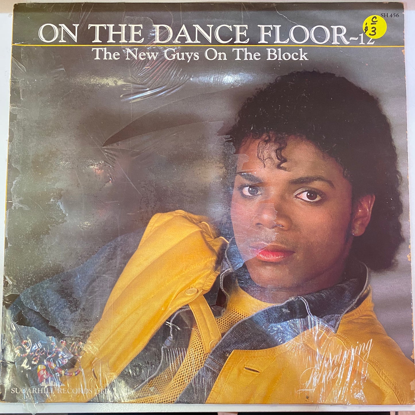 New Guys On The Block ‎– On The Dance Floor (Vinyl Cover)